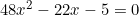 482 22-5 0