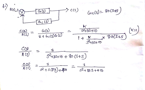 607 RUS) + G(S) -> ces) Gec(s) = 80 (SFS Gc (S) GCS) k 5P+35+10 cas) R(S) (*=1) It Gc(S) G (ST It 80(S+S ☆ 58+35710 CCS) R(S)