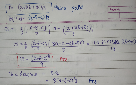 Page No : 1P (at & 8 + 8c/ | Price paid SO Page No EqMO - (Q--C)/3 cs = $[99-9 [ a- (a +28+86)] CS = 1 a 8-9 ( 3a-a-28-20) =