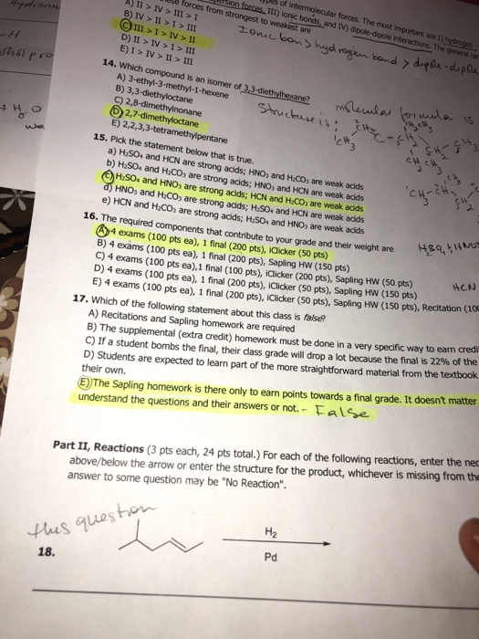 Hydronn Seuson OV- hd eco Des of intermolecular forces. The most important are 1) drogen son forces. III) ionic bonds, and IV