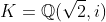 K = Q(V2,0)