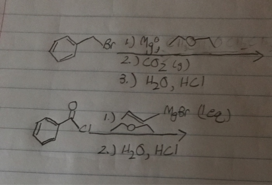 В 1) Me, no 2.) Co, C3) 3.) 0, HCl 1. Mgor (Lea). A 2.) 4,0, HCl