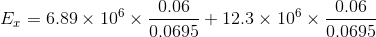 0.06 0.06 Er = 6.89 × 106 × 12.3 × 106 × 0,0695 0,0695