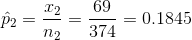 6-29 2 = = 374 = 0.1845