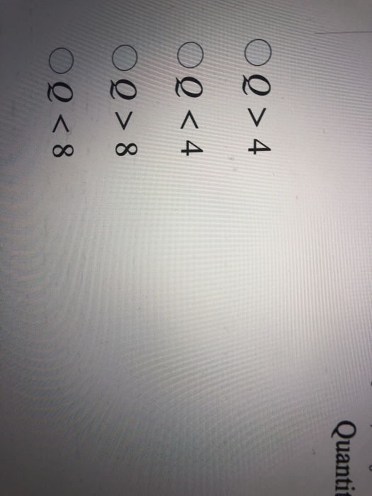 Quantit OQ > 4 OQ < 4 OQ> 8 OQ < 8