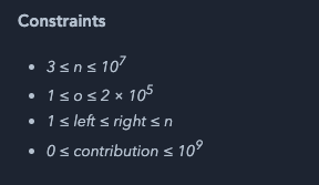 Constraints • 3 sns 107 1sos 2 * 105 1 s left s right sn Os contribution s 10°
