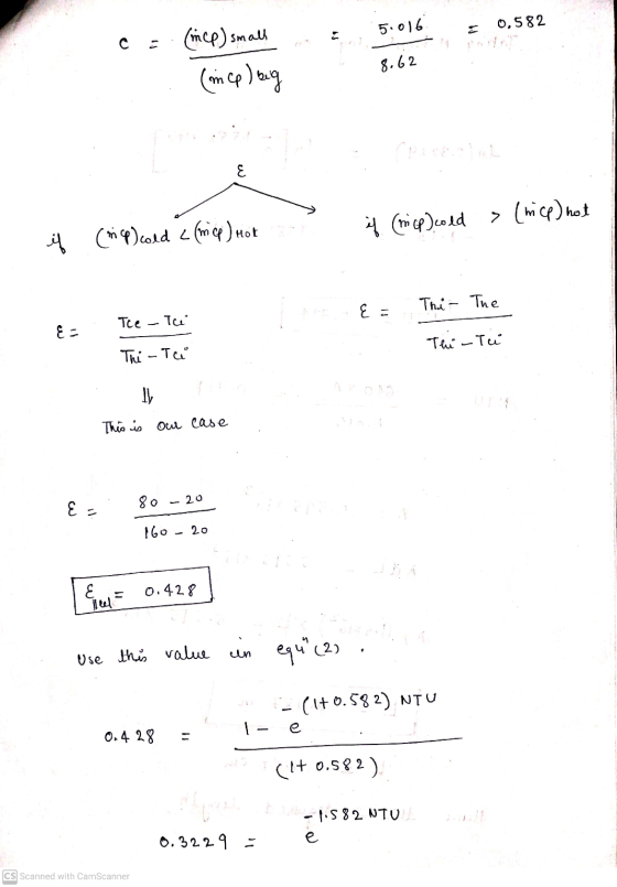 5:016 0,582 (m(p) small (mcp) big 8.62 > (nice) hot if (m (p) cold (1 cp) cold L (mcp) Hot if EE Thi The The Tce E The -Tu Th