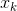 x_k