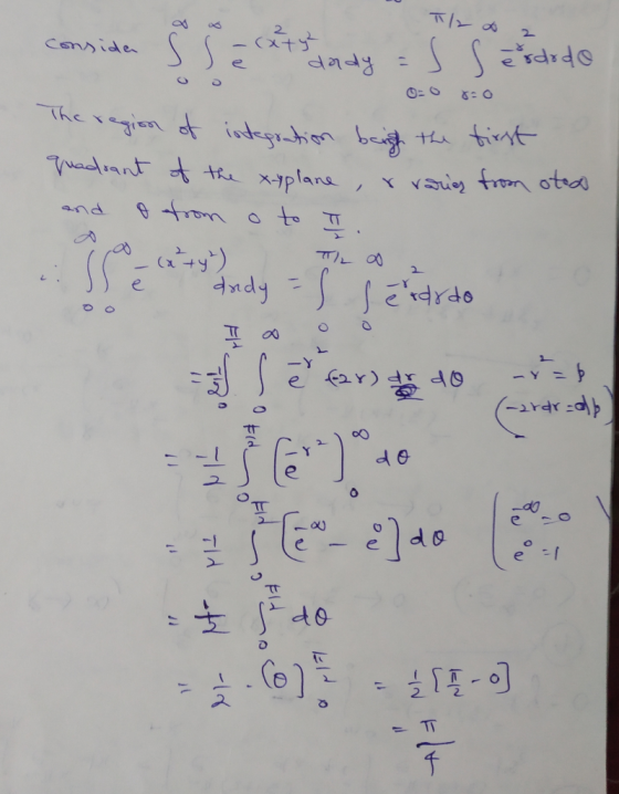 considen Seite dandy = Shado de 0:0 0:0 The region of integration bergh the first quadrant of the xyplane, & raries from otoo