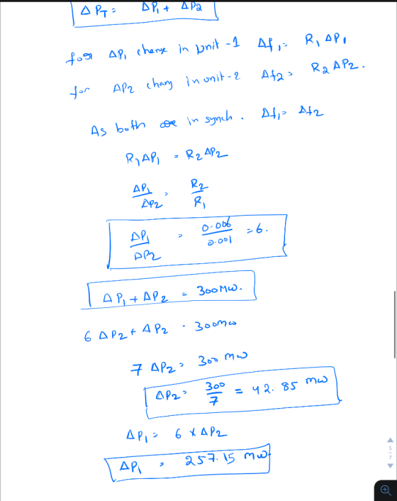 ДРТ , дра 2.9 for дү, cha cy in pnt -1 Apr chary in unit-2 А, В, дү, Afa> R2 AP2. Atp Ata As both core in synch. R,API = R2 A