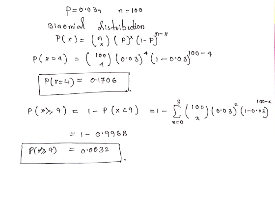 PO03 Binomiok isteibuion PC) A O706 Pir4) go- (9 1-O9968 P 9) O0032