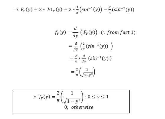 6(y)-2 * Fir(v)-2 * (sin-1(y))-2 (sin-1 (y)) (v from fact 1) dy d (2 d, (sin-10)) 2 (sin-1(y) ) * 2 1 0; otherwise