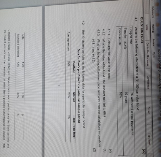 BCOMH BCHIMA (Compatibility Mode] - MICROSOI WORD References Mailings Review View Controlled Disclosure Secret Confidential P