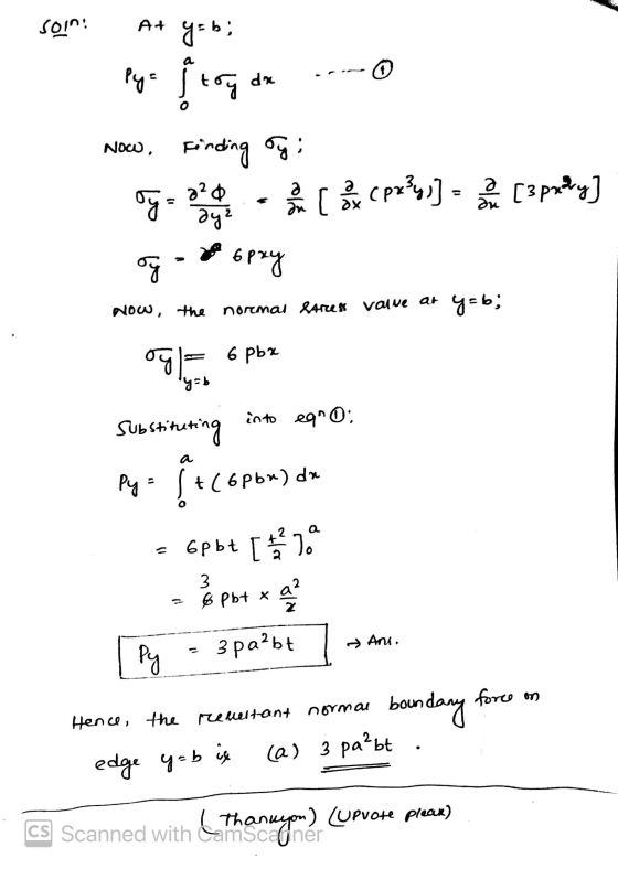 Con: А4 No, 4-6; Pys , toy de Finding oyi ба? en el arte cpx?y)] = [3 pxdy] ди? ; 6*4 2? Now, the normal stress value at y=b