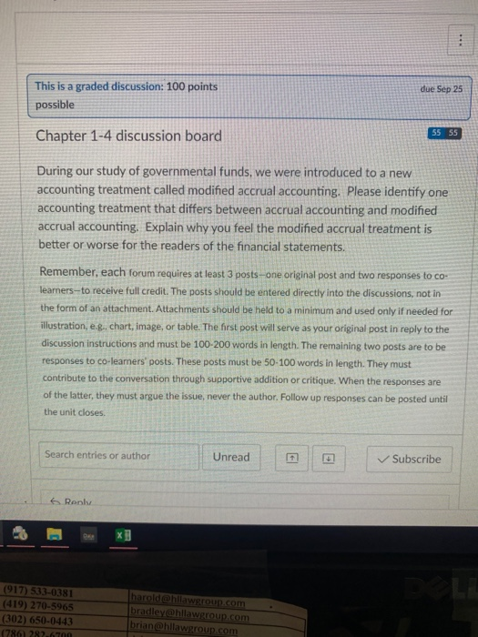 due Sep 25 This is a graded discussion: 100 points possible Chapter 1-4 discussion board 55 S5 During our study of government