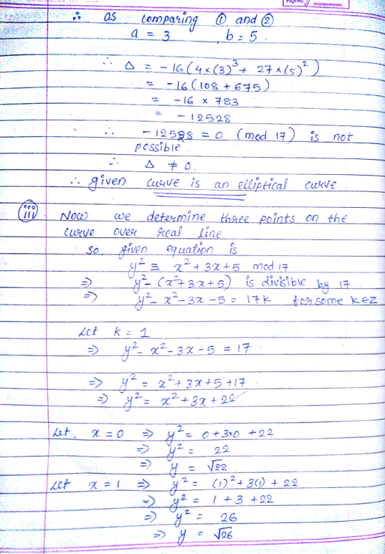 I 1. as comparing 0 and a = 3_ 65 - DE- 16(4x(3)37 27x65) 2) ---------- = -16 (108 +675) = -16 X 783 - 12528 is -12595 = 0 (