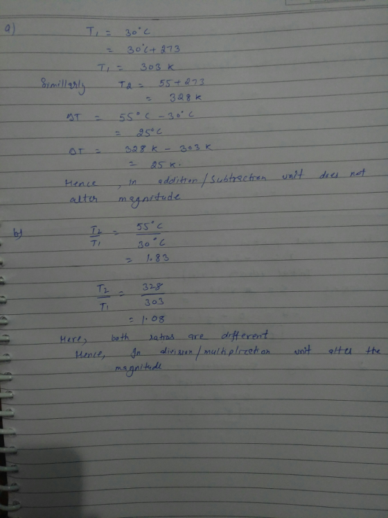 a) T, 303 K 叻 , 55C b) 丁! 328 3 03 2 og bath -atta are dr#erent hene