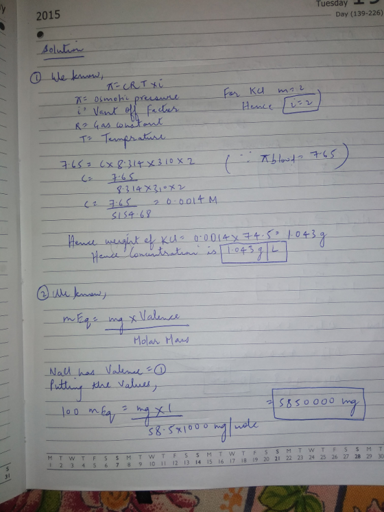 2015 Tuesday Day (139-226) Molar Mans 2 34 5 6 7 9 10 11 12 13 14 15 16 17 18 19 20 21 22 23 24 25 26 27 28 29 30 3l