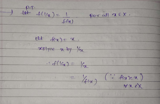 PAD A tet f(a). I f00 or all xEX. It foca. xeplyce a by You f(x) = 1/2 - Yo ( fexden) Vnex