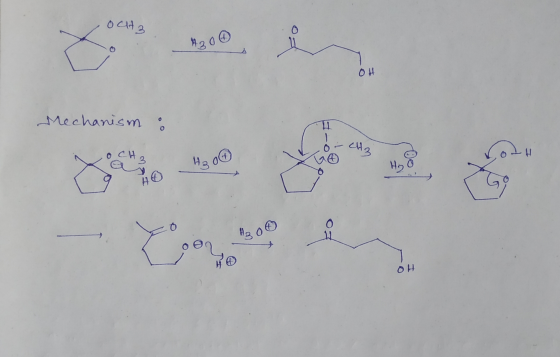 OCAA 2 на о он Mechanism : CH3 о си, 4) на о нь 0 н на о€ н ОН