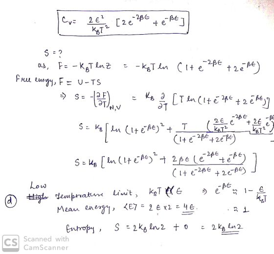Q 7 Consider A Systems Of N 1 Identical Distinguishable And