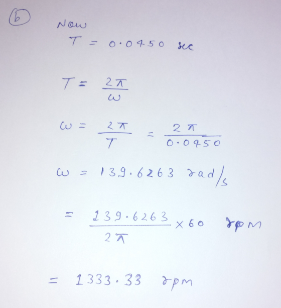 N aw s 139-6263 o ×60 = 1333.33 γ.pm