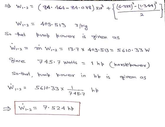 2, 2 ( g4. 464-84.049) X103 +「6-388)-じ344 2 m W,2-13-7 X 40.3.53= 5610, 33W Once 745-7 watts = 1 h ve as 745-7