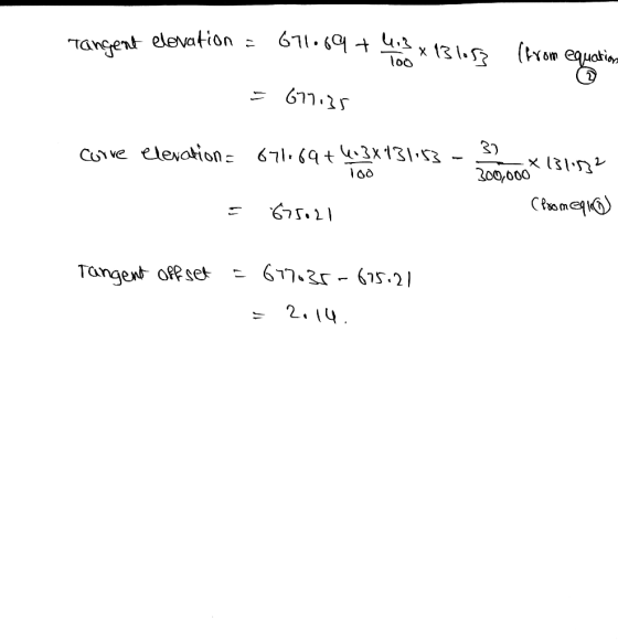 Tangent elevation lod ố7hỉ9t4-3X 131,3-3 elevation: Co ve 300,000 2.14