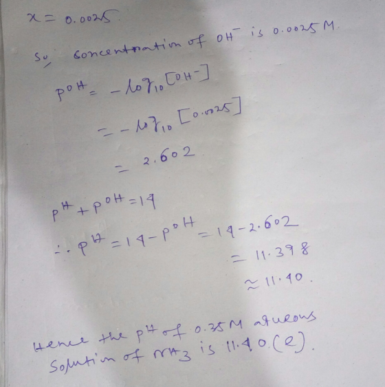 x= 0.0025 is 0.0025 M. concentration of ot polt – 10%, [OH-] --- 1080 [ 0.002s - 2,602 pt polt=14 pH = 19-poH - 14-2.602 – 11