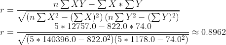 5 12757.0 - 822.074.0 0.8962 5 140396.0-822.026 1178.0- 74.02)
