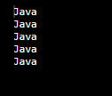 Java Java Java Java Java