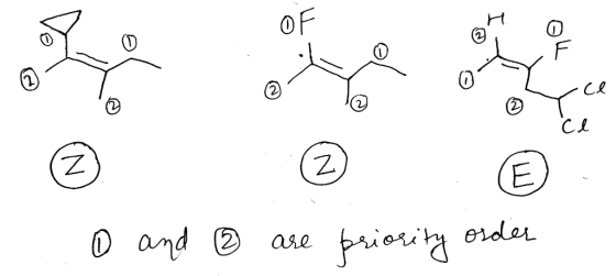 ce 0 and ③ are priority order