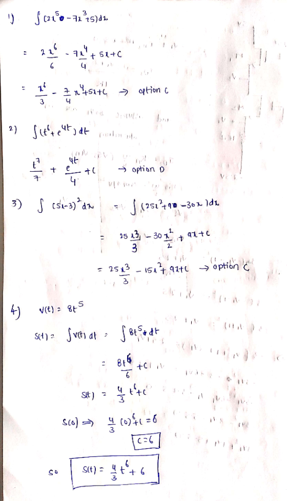 1) 5 (210-725)da 225741+51+0 * 5146 → option i s 21 Sits ) dt colo 46 + e t option D 3 s cs1-3) ² dx (251²490 -307 1 de = 25