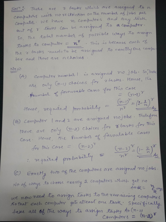 e assigned to n Computes we hae ompaters and any lashe So, the -to fal nambe2 Pocei ble ucurs to aw mThisis becaurn cach to exactly ene compu ers and thore are nchotces ase on able CaR (n-1 γ(eUtajfn. Theo VO ala ble only (m-2) choices for there are Case @r2)γ emr2).. (|-름) tons aye am 19m No.% conys to choose cxactly a, combulens which get no we neo need to amgn lases to the se So that each computey geb atleast eme task arm maening competers 2