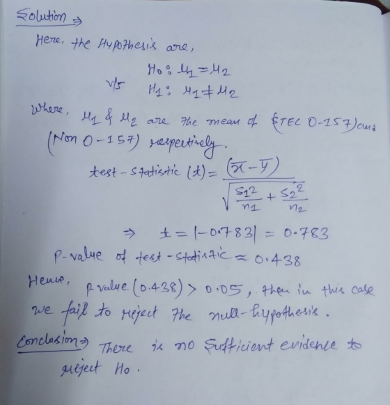 Hene, the PyoPhesis ane, iMane test-statistic It)- 5) 2 Conclusionう Fiiont eurdenle