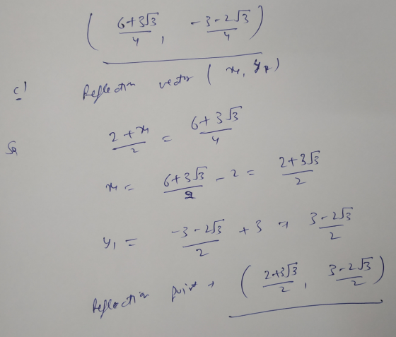 (640F -1-) Reflection vector ( x, 4) T tao 2+4 og me 6+35 - 2 = 2+28 hu -3-253 +3 a 3-253 Y, Reflection print , ( 2483 , 3-25