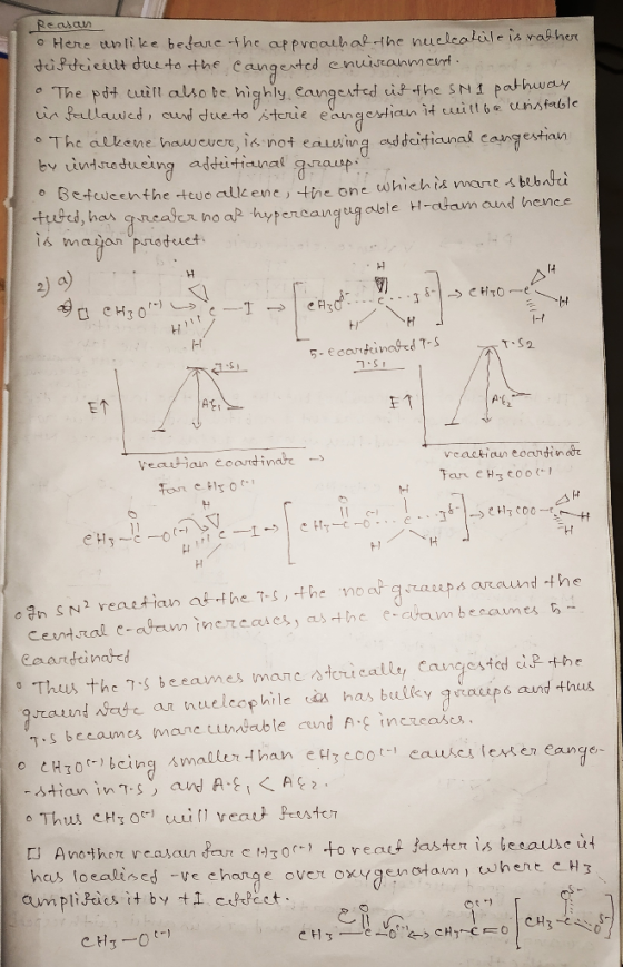 Reason • Here unlike before the approach at the nucleakale is rather fiffcieellt due to the eangented enuiseanmeent. • The po