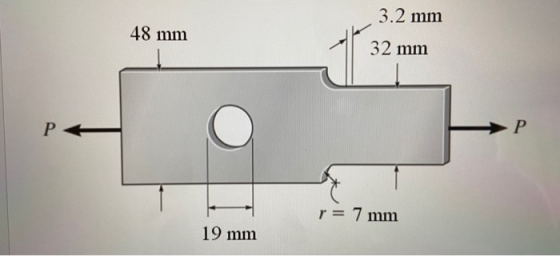 3.2 mm 48 mm 32 mm Р P r = 7 mm 19 mm