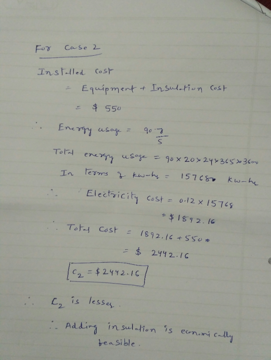 For Case 2 : 55 Electricity cost= 0-12x157s 2- breaSible