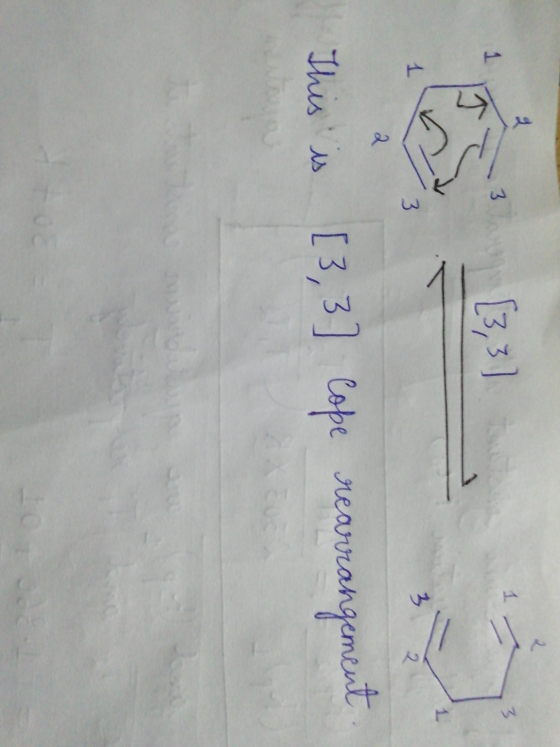 3 [33] This is [33] cope rearrangement