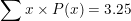 r × P(z) 3.25