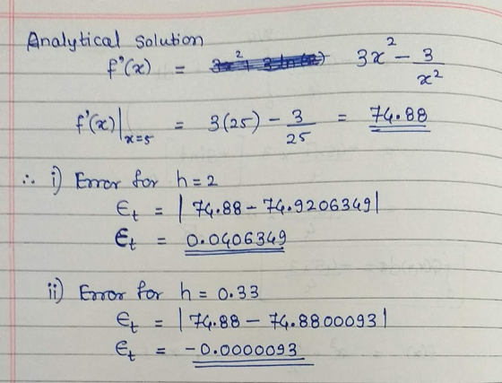 Analytical Solution 2. 2. 2. 20 74. 88 Et884 9206349 O.0406349 i) Eanor Por he o.33 0.0000093 다