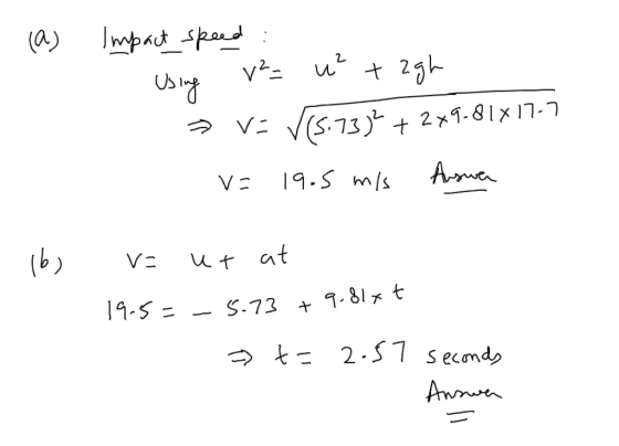 Us V: u at 19.5-_ç.73 + 9.31r t t: 2.ST secondo