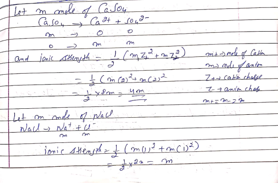 Thet m mole of Casoy áson & Calt + soug- I m oro I o ) mm and lanic Attenyth - 1 (m, z 2 + m 72 = + (n (2) + m. Cag2 - Ixim,