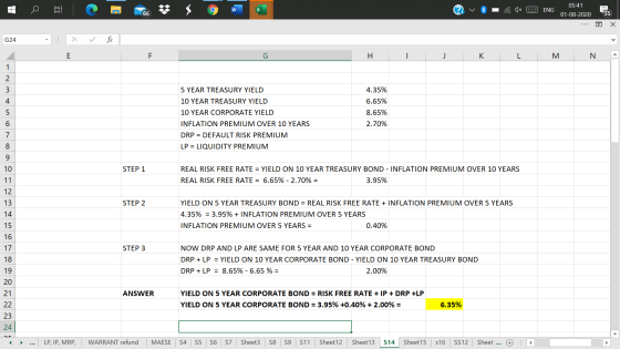 C w ENG 05:41 01-08-2020 66 35 Х X G24 fi . E F G H J K L M N — 1 2 3 4 4.35% 6.65% 8.65% 5 6 5 YEAR TREASURY YIELD 10 YEAR T