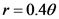 r=0.40
