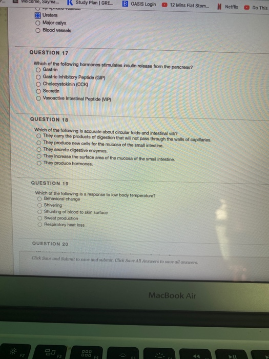Welcome, Sayma... K Study Plan IGRE.. B OASIS Login 12 Mins Flat Stom... Netflix שאטץ שוגיית- Do This Ureters Major calyx Blo