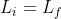 L_{i}=L_{f}