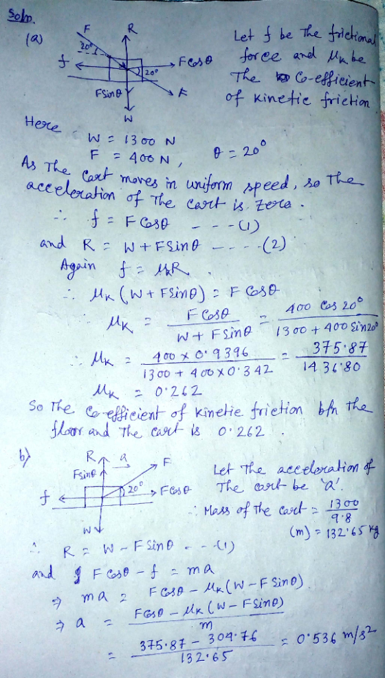 R. Let be he frieh ,fees a feree andl μ.ke. 2o eHon Hece 9-ニ20 Cant mare n uiform p eed, ha ace elenalion The eart-i steta 37