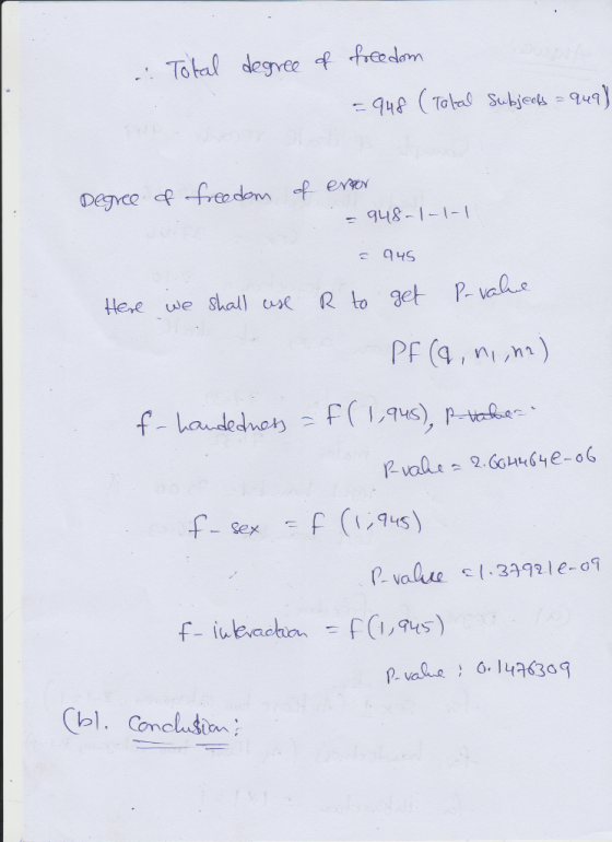Total degvee f fic om -gus-1-- pr (,ni) value 331e-1 (bl. Concludǐn ;